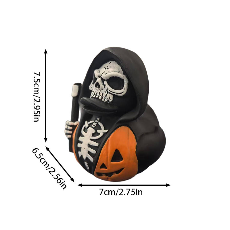 Wholesale  Scythe Skeleton Decoration Home Statue Ornaments Crafts